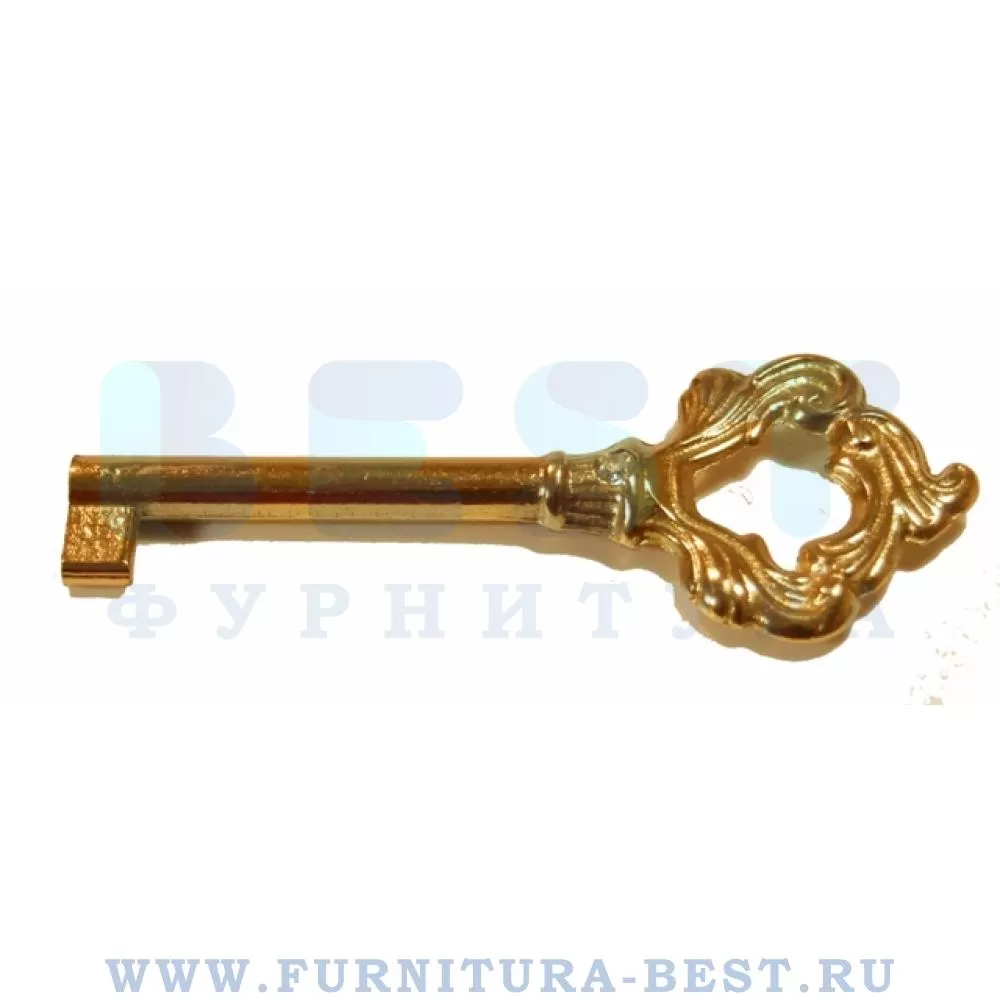 Ключ, 82*32 мм, материал цамак, цвет золото, арт. 39.540.06 стоимость 450 руб.