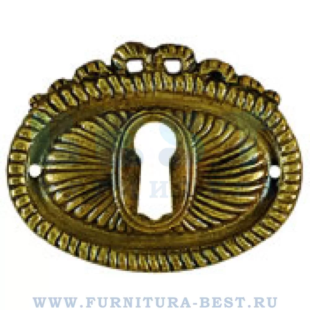 Ключевина, 57*44 мм, материал цамак, цвет бронза, арт. 15.671.11.02 стоимость 220 руб.