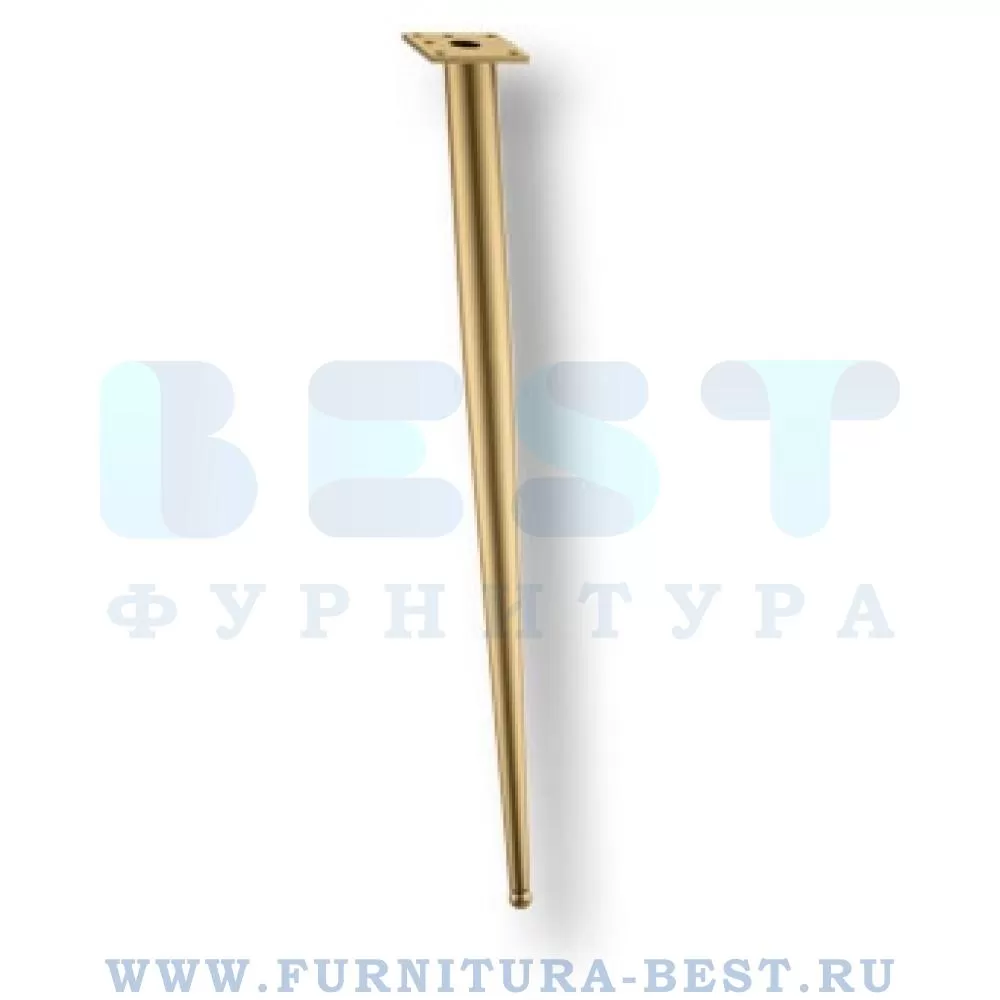Ножка для мебели BONE, H.710, 170*140*710 мм, материал цамак, цвет матовое золото, арт. 1180 0710 GOLD VARAK стоимость 5 620 руб.