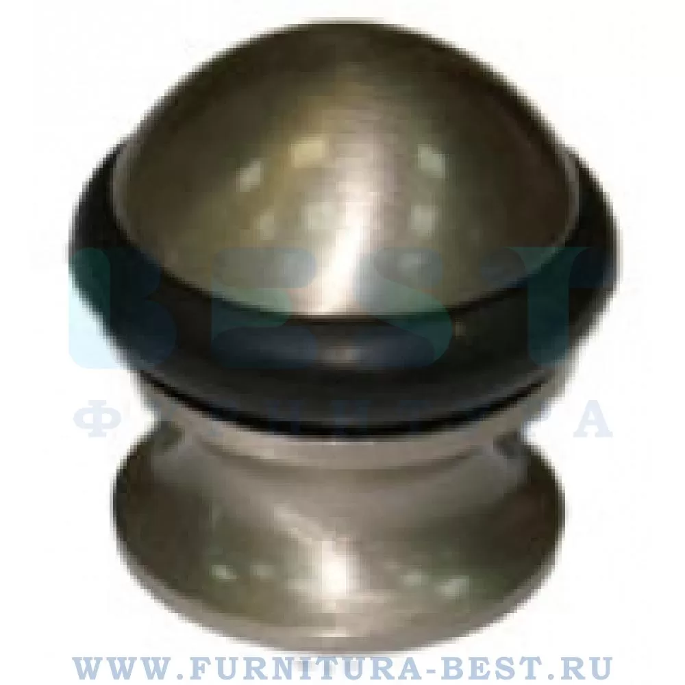 Ограничитель напольный, d=35*35 мм, материал латунь, цвет никель, арт. 92/F-NIK MATT стоимость 1 265 руб.