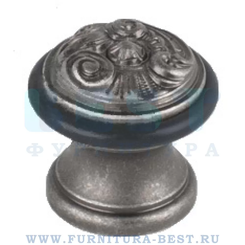 Ограничитель напольный, d=41*41 мм, материал латунь, цвет античное серебро, арт. С52200M PEWTER стоимость 4 690 руб.