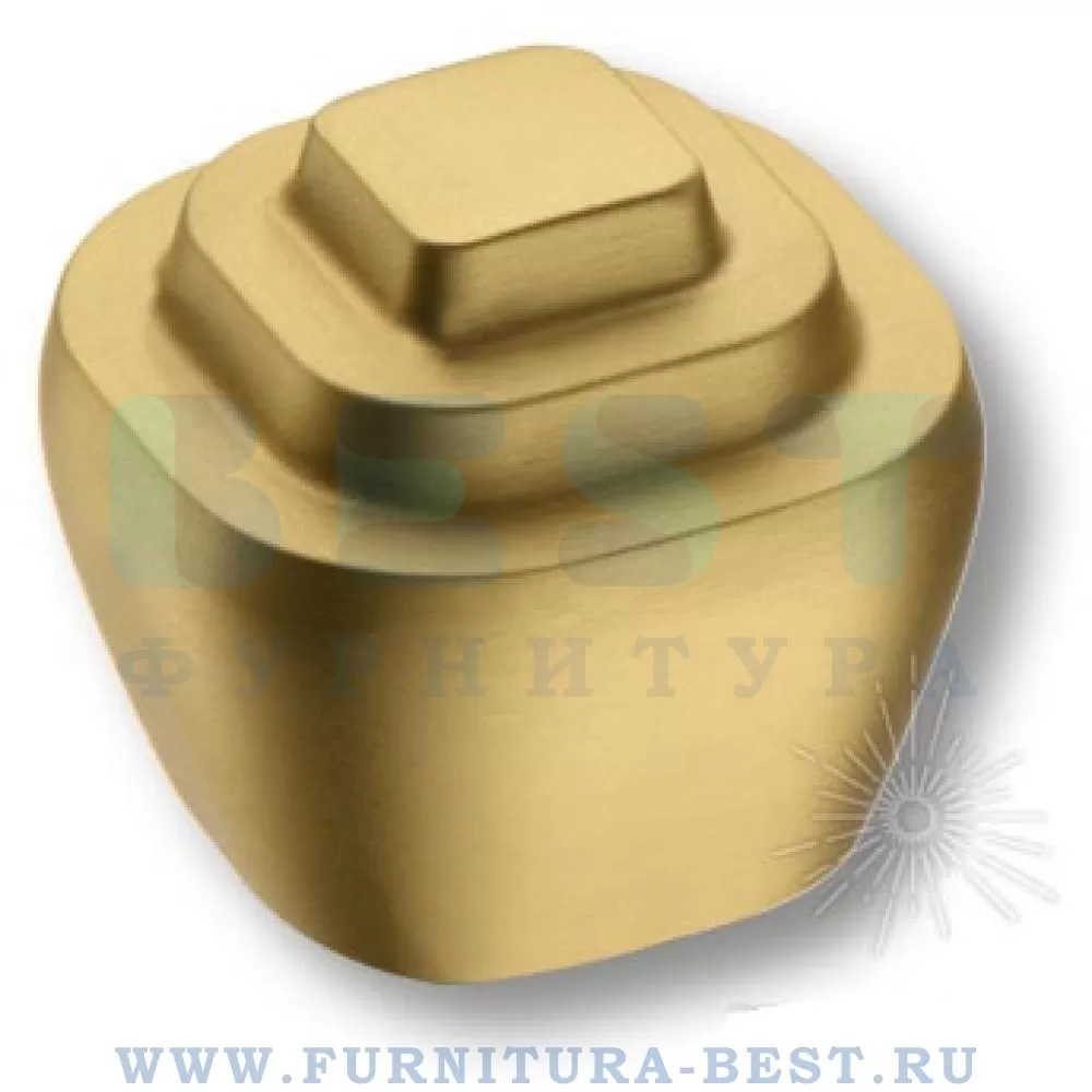 Ручка-кнопка 16 мм, материал цамак, цвет матовое золото, арт. 4180 016MP35 стоимость 860 руб.