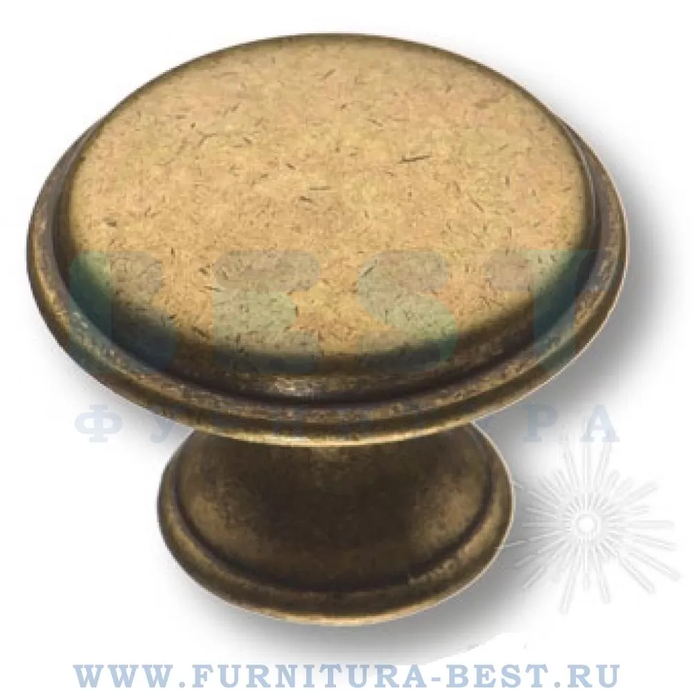 Ручка-кнопка, 22*d=29 мм, материал цамак, цвет бронза, арт. 15.330.29.12 стоимость 205 руб.