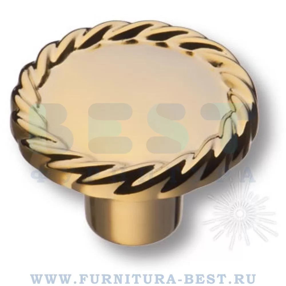 Ручка-кнопка, 23*d=34 мм, цвет золото, арт. 8581-100 стоимость 610 руб.