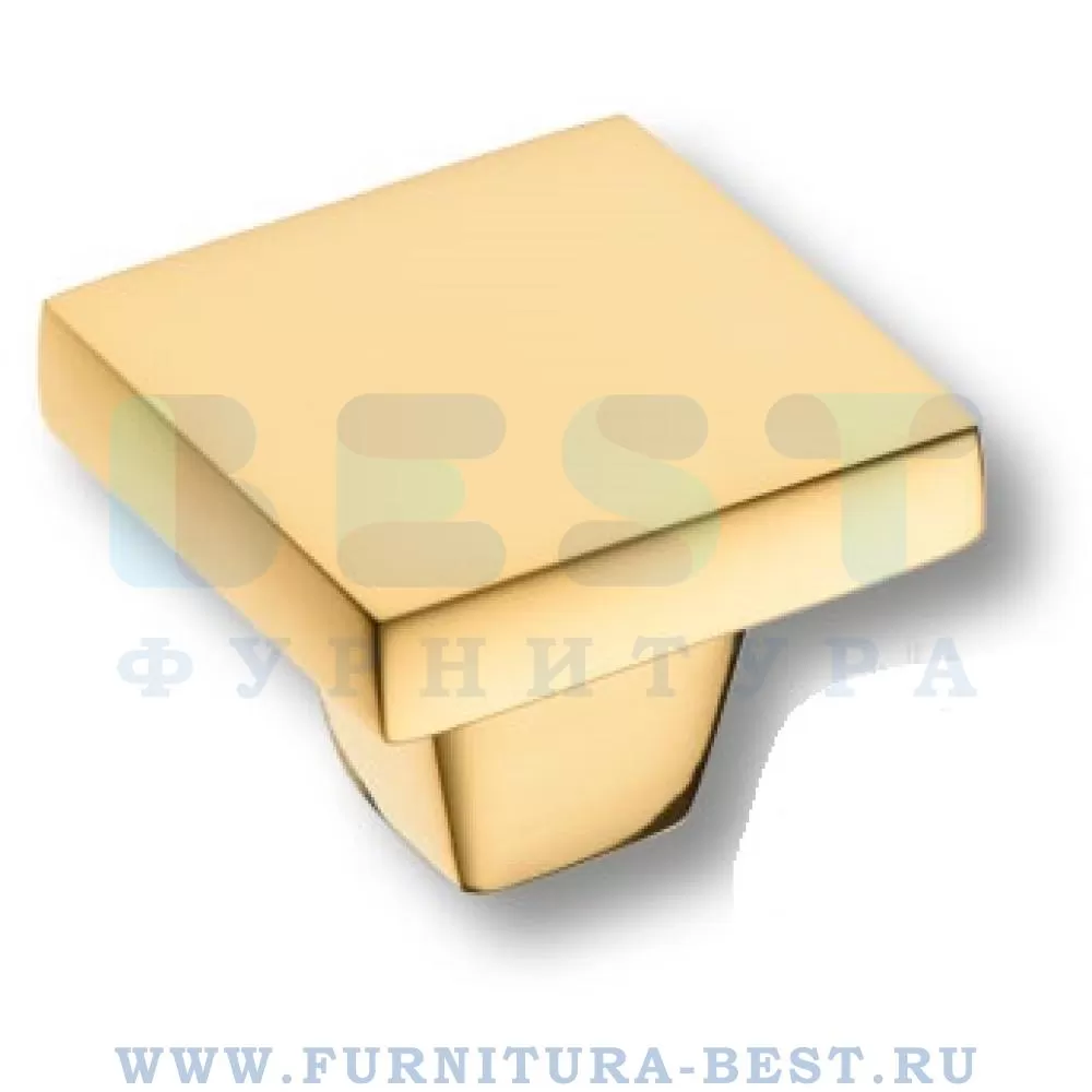Ручка-кнопка, 28*28*28 мм, материал латунь, цвет глянцевое золото, арт. 0726-003-2 стоимость 2 500 руб.