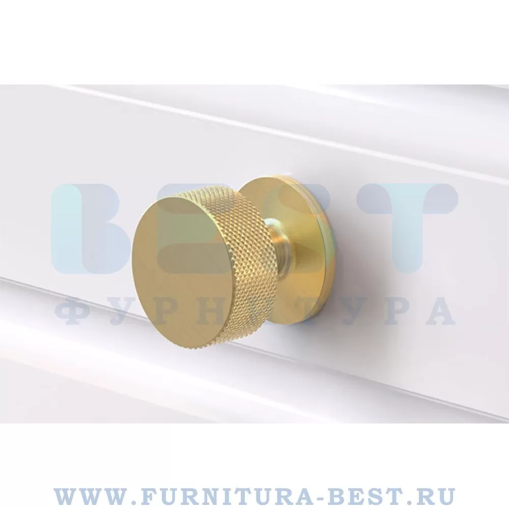 Ручка-кнопка, 30*d=33 мм, цвет золото, арт. SY1985 0032 BB стоимость 585 руб.