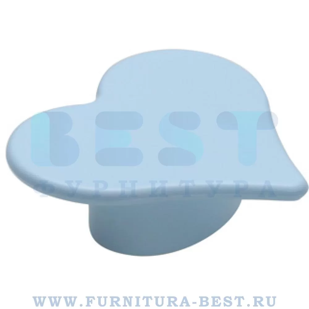 Ручка-кнопка 32 мм, материал пластик, цвет голубой, арт. 0085CE164CV стоимость 295 руб.