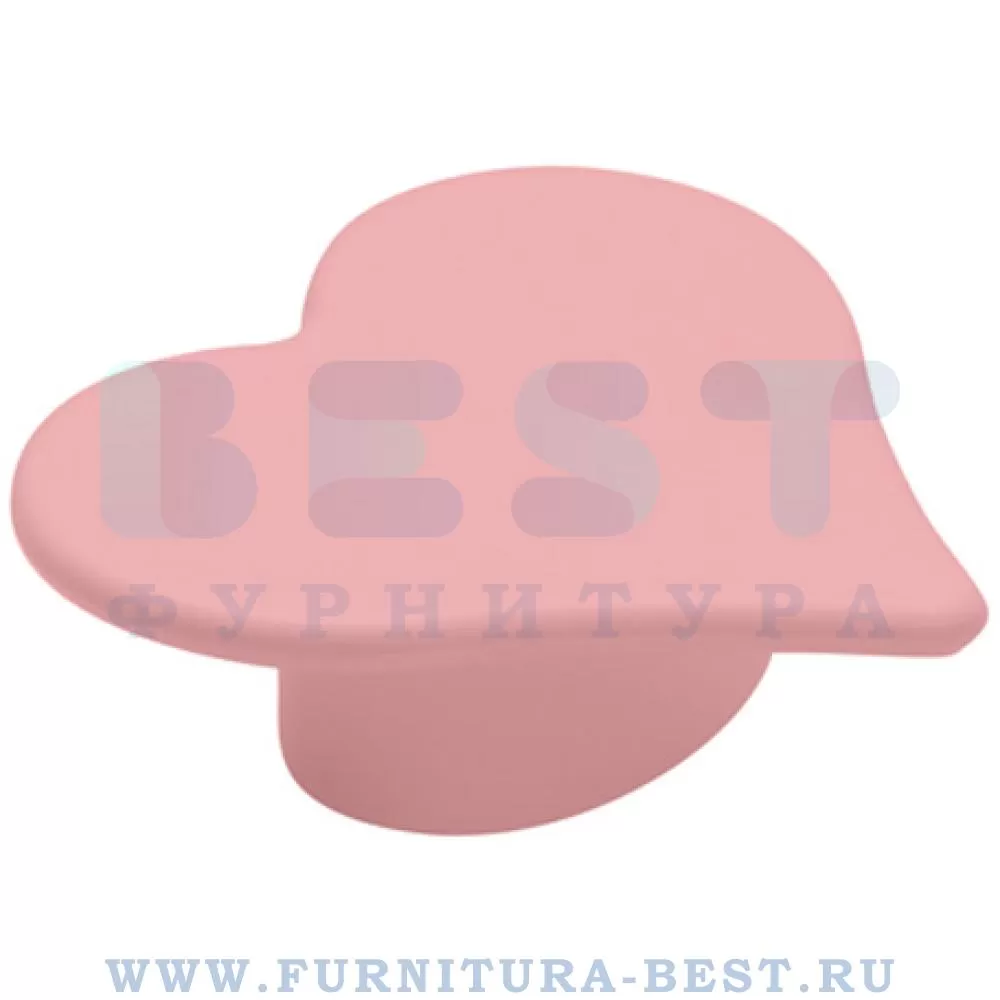 Ручка-кнопка 32 мм, материал пластик, цвет розовая, арт. 0086RO153CV стоимость 435 руб.