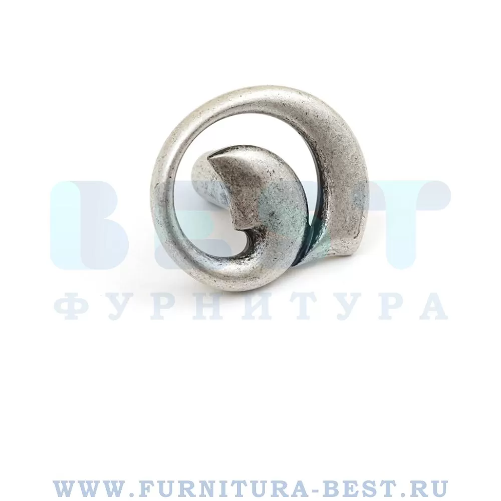 Ручка-кнопка, 37*31*21 мм, цвет серебро, арт. WPO.637.033.00E8 стоимость 295 руб.