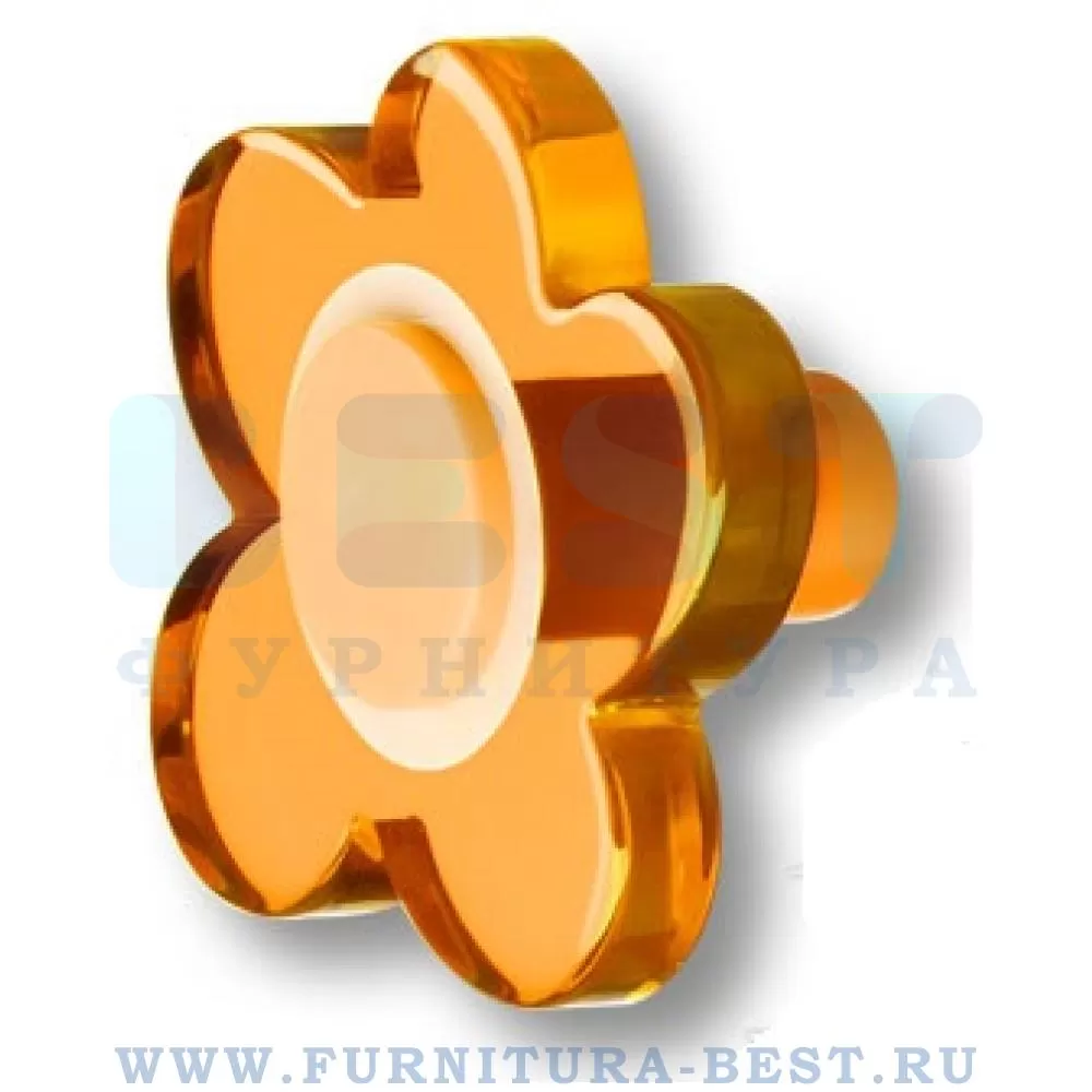 Ручка-кнопка, 54*52*29 мм, материал пластик, цвет оранжевый, арт. 698NAX стоимость 940 руб.