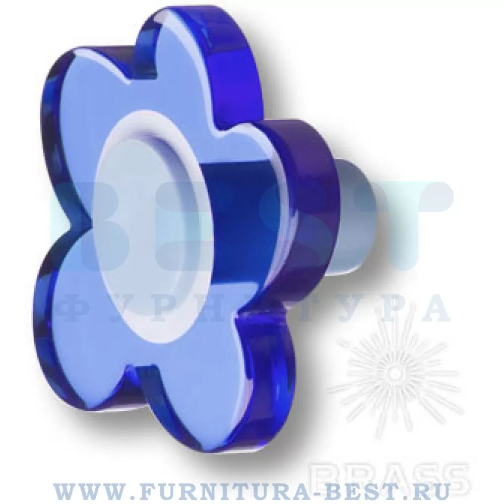 Ручка-кнопка, 54*52*29 мм, материал пластик, цвет синий, арт. 698AZX стоимость 1 015 руб.