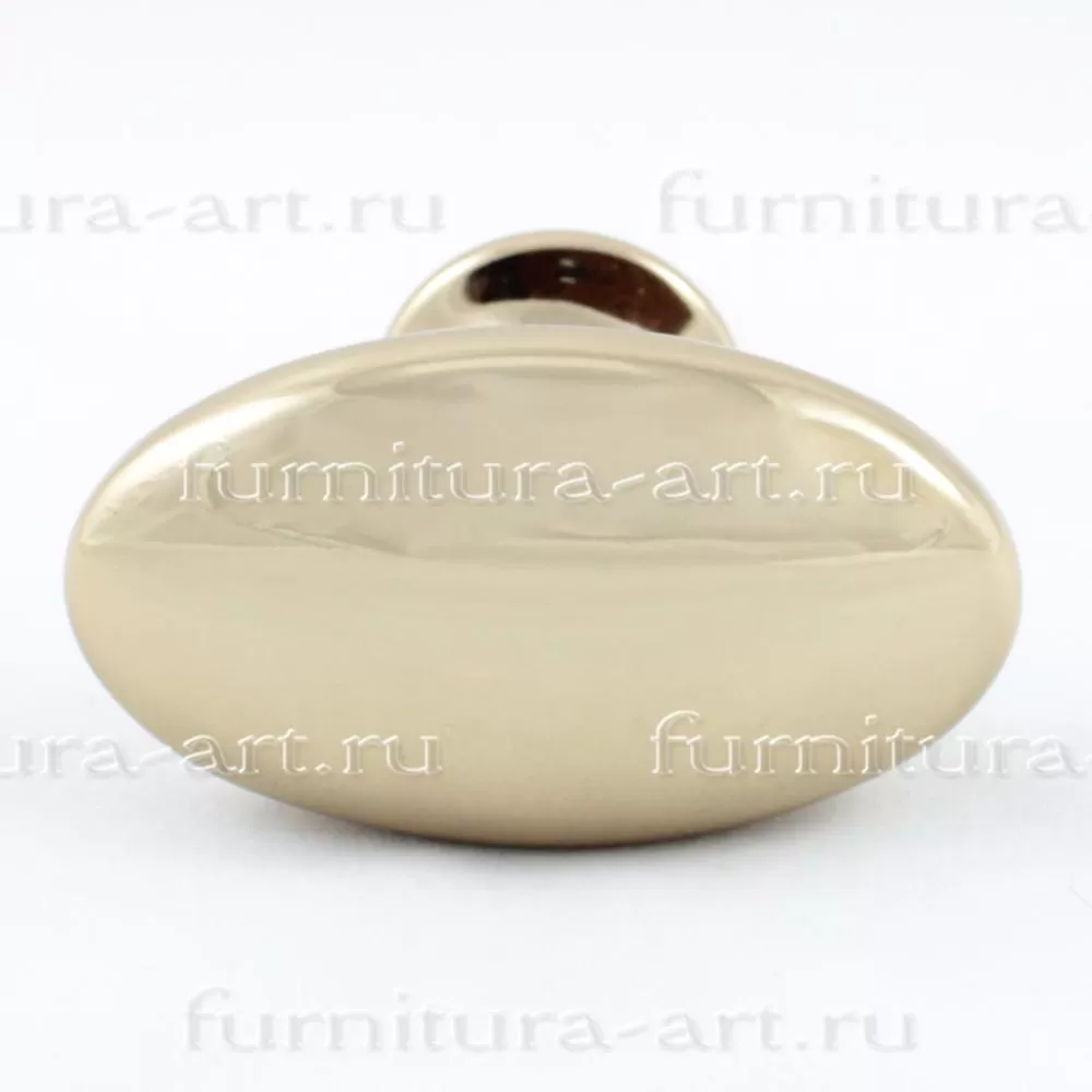 Ручка-кнопка, 60*35*37 мм, материал латунь, цвет красное золото, арт. RING-11-22 стоимость 1 090 руб.