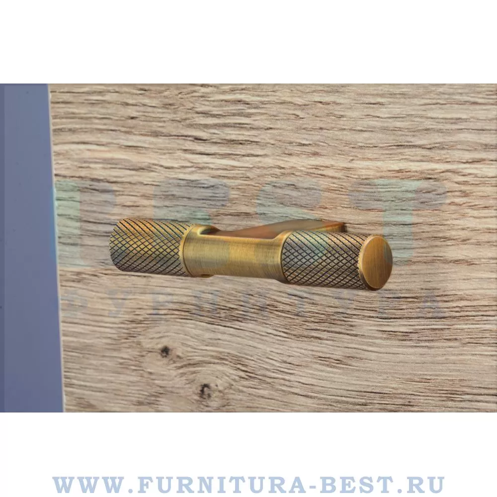 Ручка-кнопка, 72*12*32 мм, материал цамак, цвет бронза, арт. 2509-72ZN79 стоимость 1 130 руб.