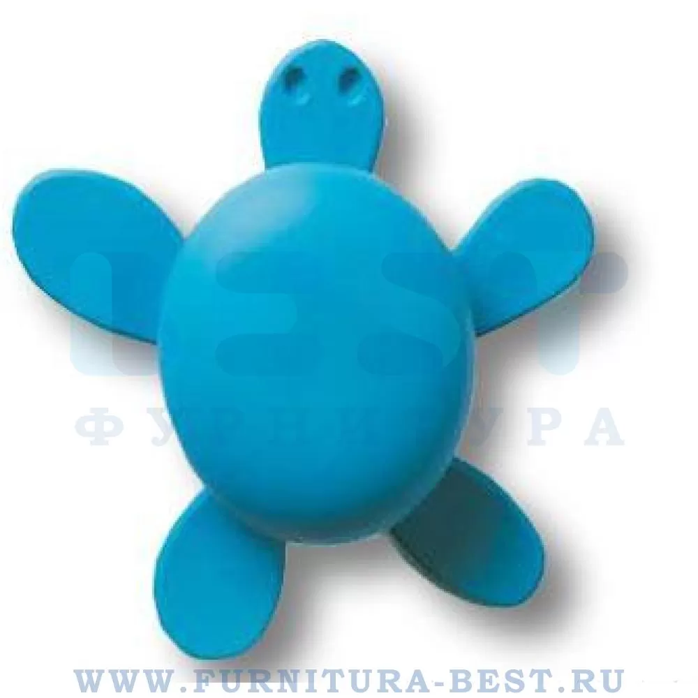 Ручка-кнопка, 72*65*26 мм, материал пластик, цвет синий, арт. 456025ST05 стоимость 525 руб.