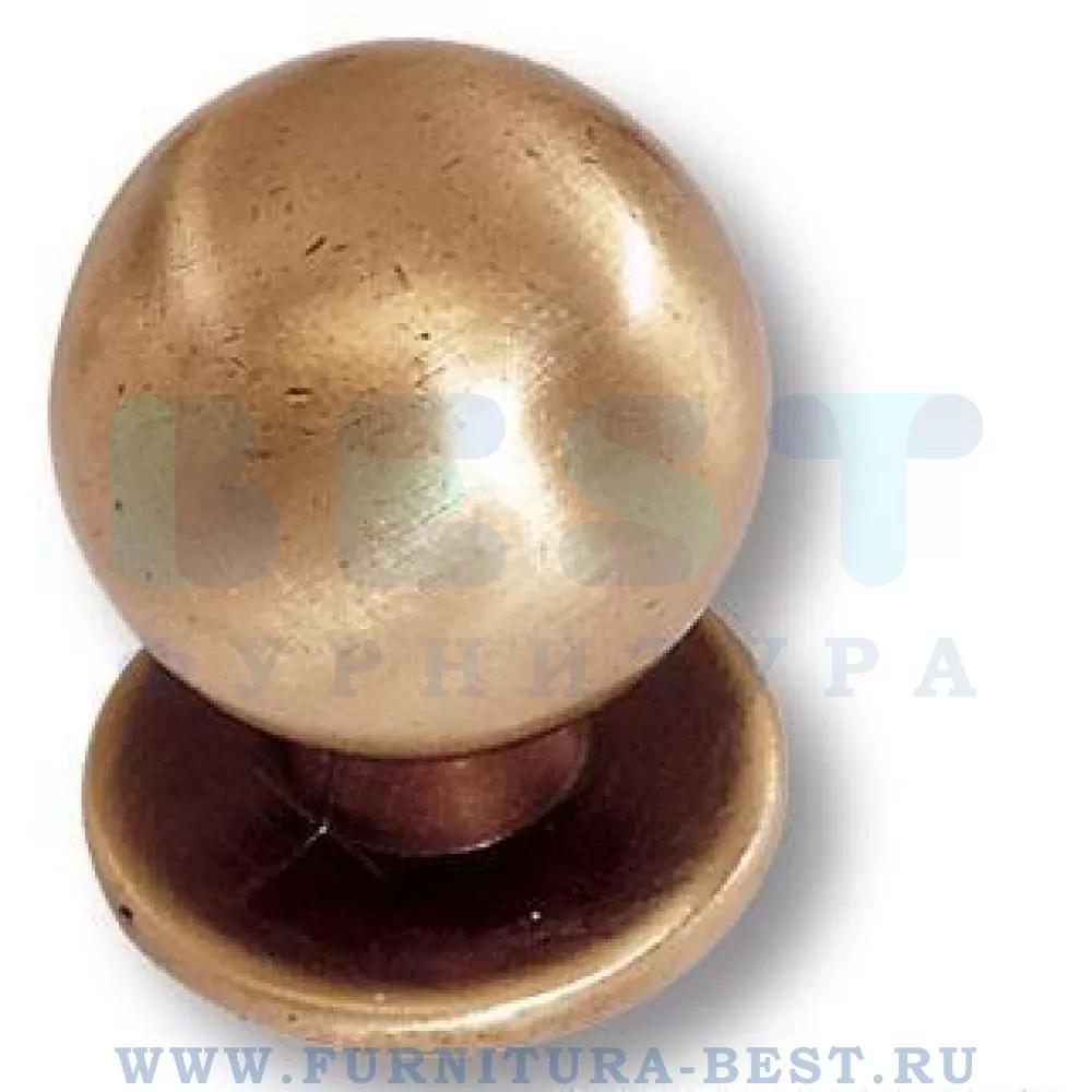 Ручка-кнопка, d=20*26 мм, материал цамак, цвет античная бронза, арт. 1116.0020.001 стоимость 260 руб.