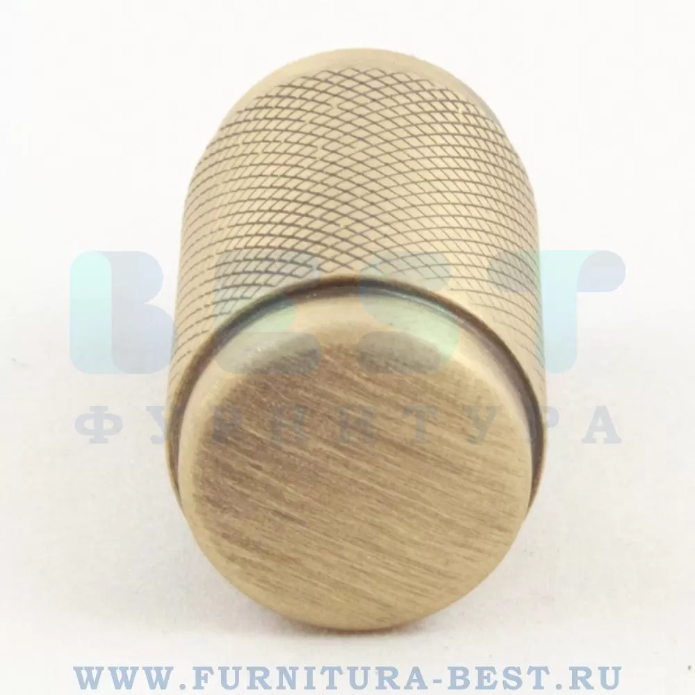 Ручка-кнопка, d=20*35 мм, материал латунь, цвет бронза матовая комбинированная, арт. 00-00017087 стоимость 2 100 руб.