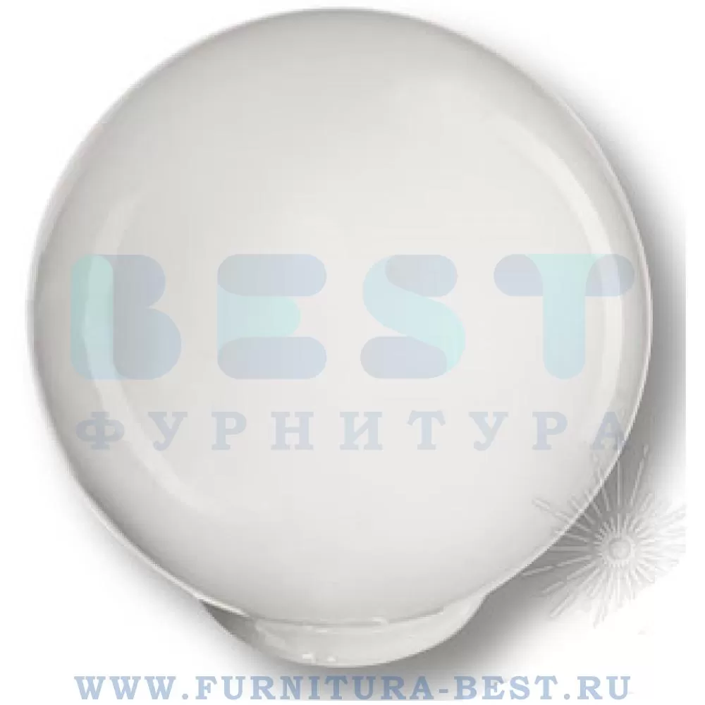 Ручка-кнопка, d=24*26 мм, материал пластик, цвет белый, арт. 626BL стоимость 120 руб.