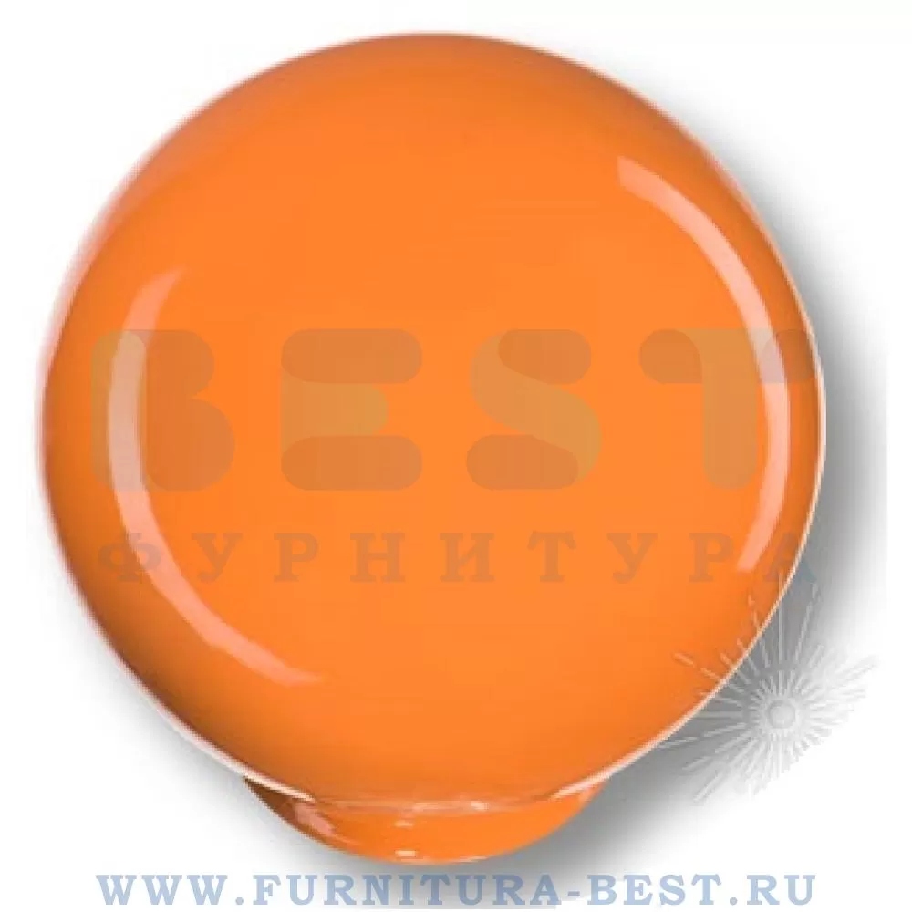 Ручка-кнопка, d=24*26 мм, материал пластик, цвет оранжевый, арт. 626NA стоимость 135 руб.