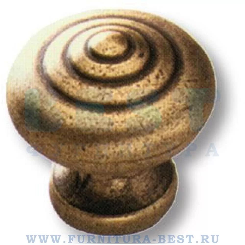 Ручка-кнопка, d=25*25 мм, материал цамак, цвет старая бронза, арт. 4525-22 стоимость 150 руб.
