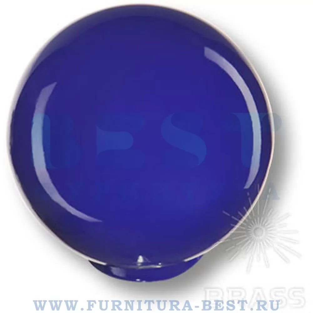 Ручка-кнопка, d=29*28 мм, материал пластик, цвет пластик (синий глянцевый), арт. 626AZ1 стоимость 155 руб.