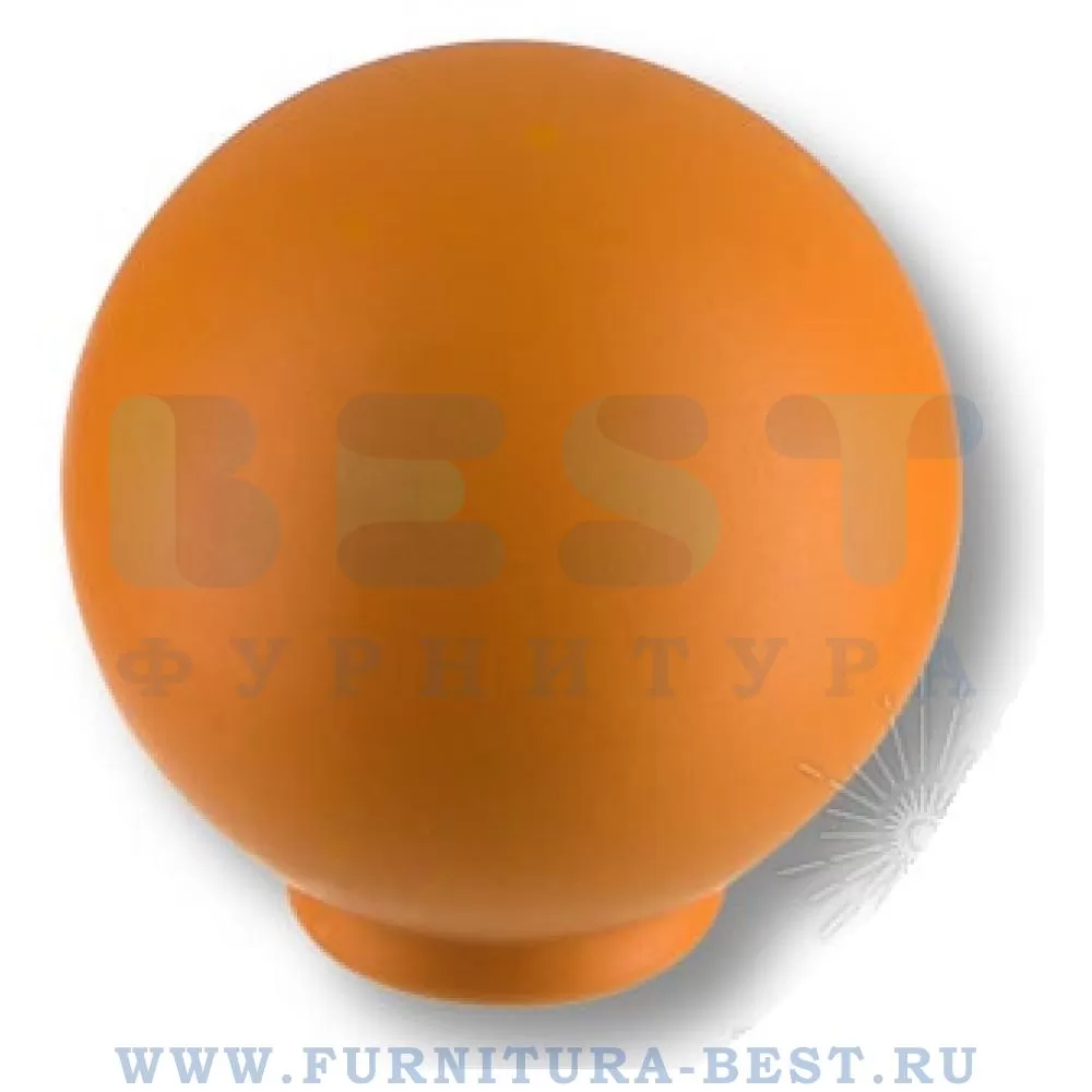 Ручка-кнопка, d=29*28 мм, материал пластик, цвет пластик (оранжевый матовый), арт. 626NAX стоимость 155 руб.