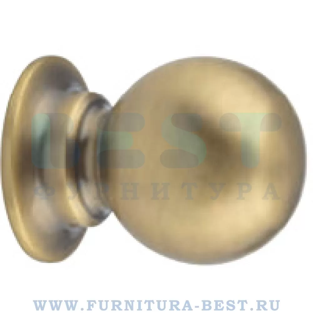 Ручка-кнопка, d=30 мм, материал металл, цвет бронза, арт. OLIMPOS-14-30 стоимость 1 210 руб.