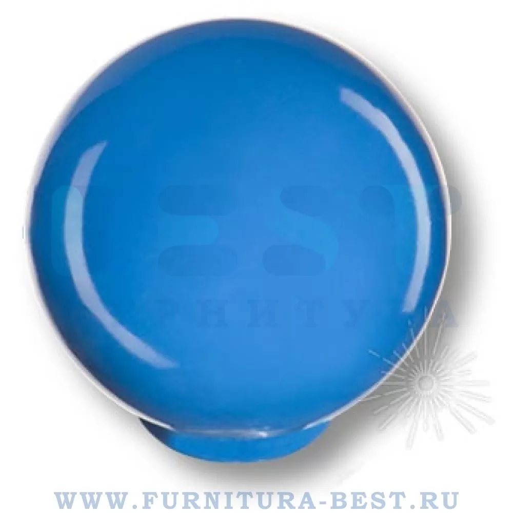 Ручка-кнопка, d=34*36 мм, материал пластик, цвет пластик (голубой глянцевый), арт. 626AZM2 стоимость 185 руб.