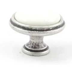 Ручка-кнопка P77.Y01.G4.ME8G Мебельные ручки керамика