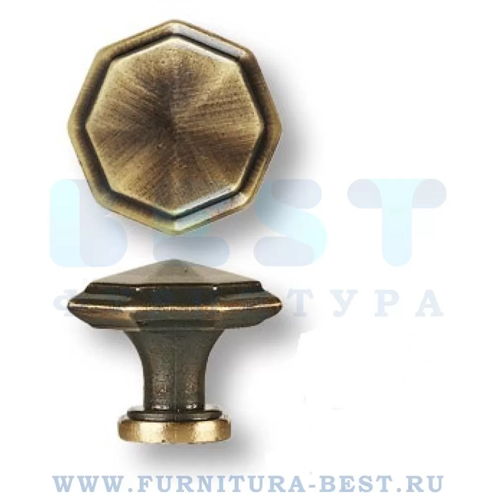 Ручка-кнопка, d=35*29 мм, материал цамак, цвет старая бронза, арт. 15.309.01.04 стоимость 390 руб.
