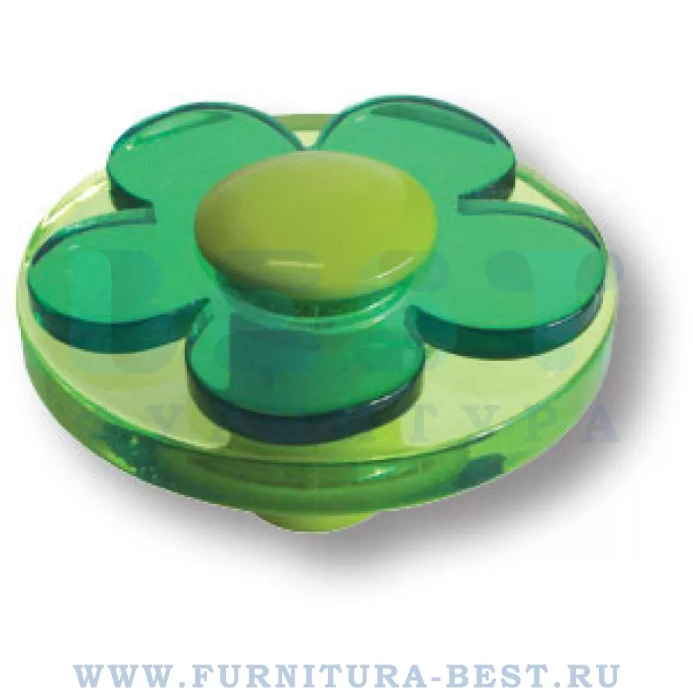 Ручка-кнопка, d=38*24 мм, материал сталь, цвет пластик (зеленый), арт. 679VE стоимость 1 065 руб.