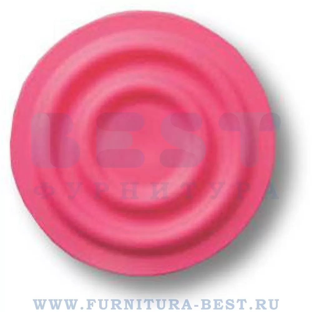 Ручка-кнопка, d=70x23 мм, материал пластик, цвет пластик (малиновый), арт. 440025ST10 стоимость 505 руб.