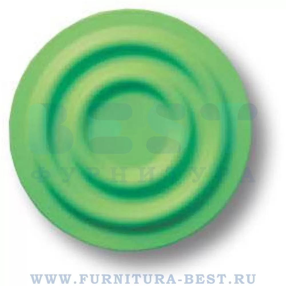 Ручка-кнопка, d=70x23 мм, материал пластик, цвет пластик (зеленый), арт. 440025ST06 стоимость 505 руб.