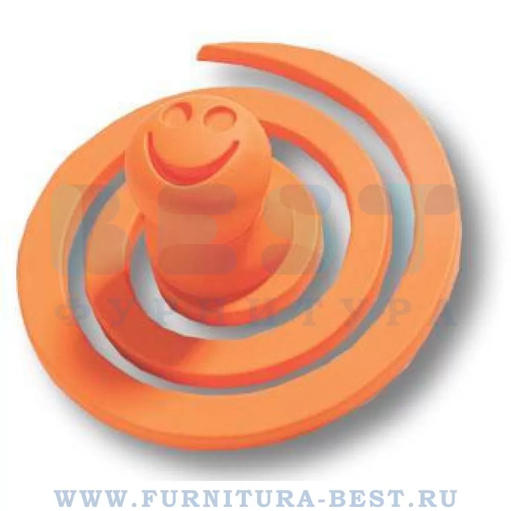 Ручка-кнопка, d=70x32 мм, материал пластик, цвет пластик (оранжевый), арт. 445025ST08 стоимость 595 руб.