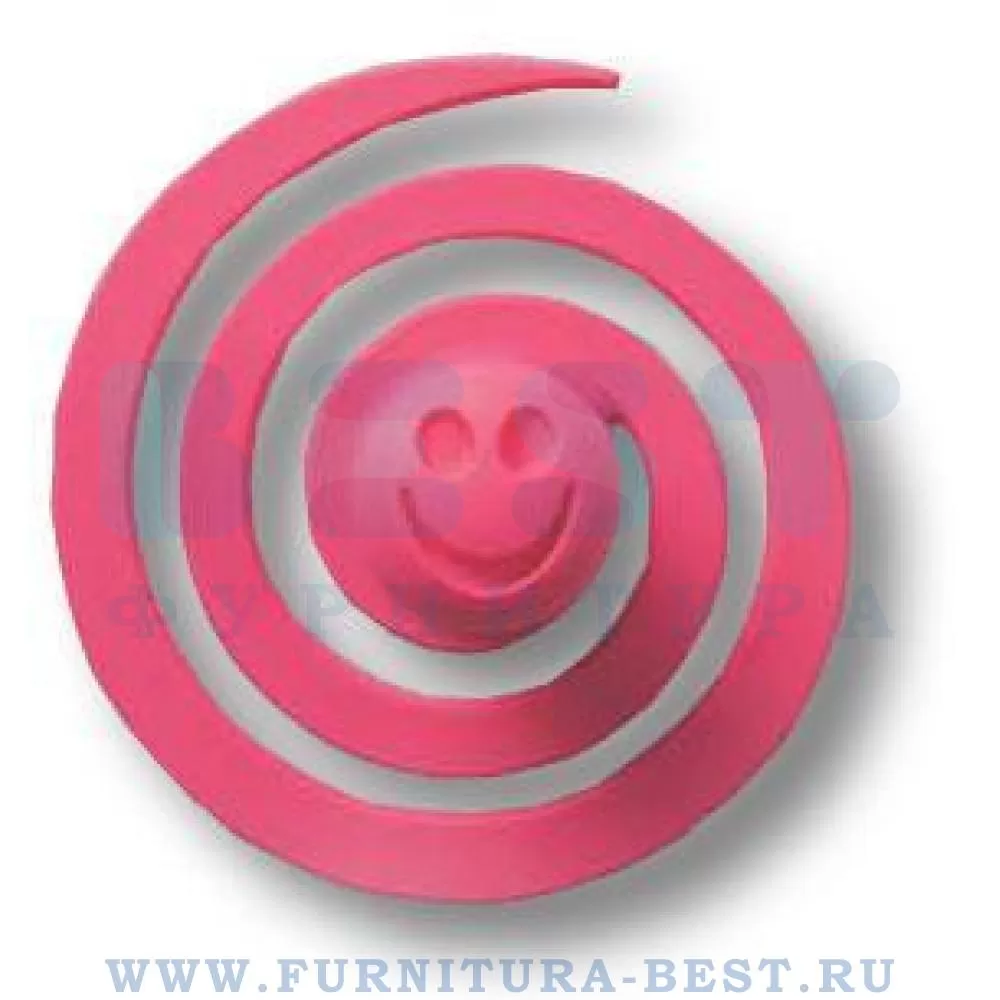 Ручка-кнопка, d=70x32 мм, материал пластик, цвет пластик (розовый), арт. 445025ST10 стоимость 595 руб.