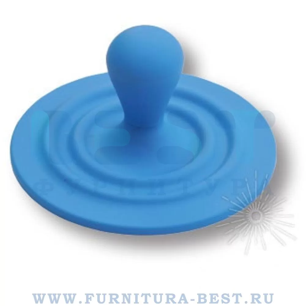 Ручка-кнопка, d=70*32 мм, материал пластик, цвет пластик (голубой), арт. 446025ST05 стоимость 535 руб.