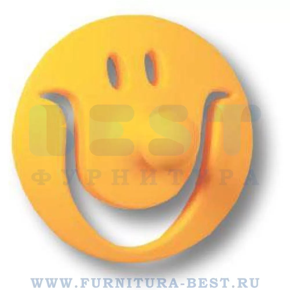 Ручка-кнопка, d=70*43 мм, материал пластик, цвет пластик (желтый), арт. 449025ST07 стоимость 540 руб.