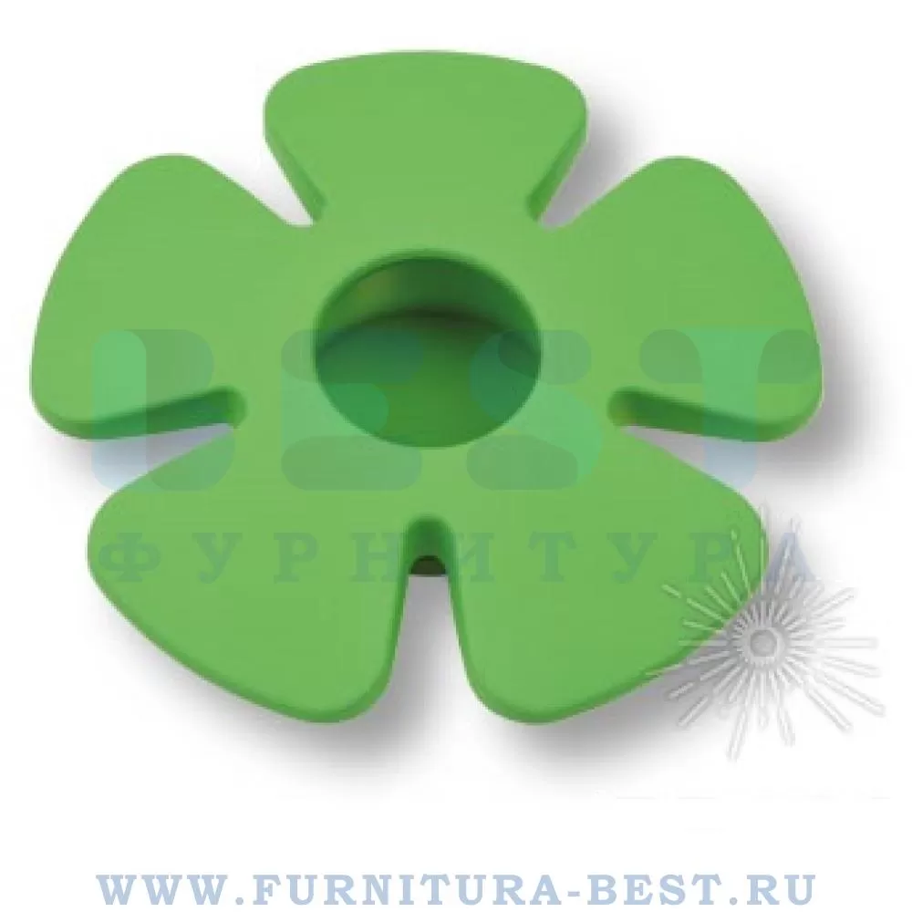 Ручка-кнопка, d=85*15 мм, материал пластик, цвет зеленый, арт. 435025ST06 стоимость 515 руб.