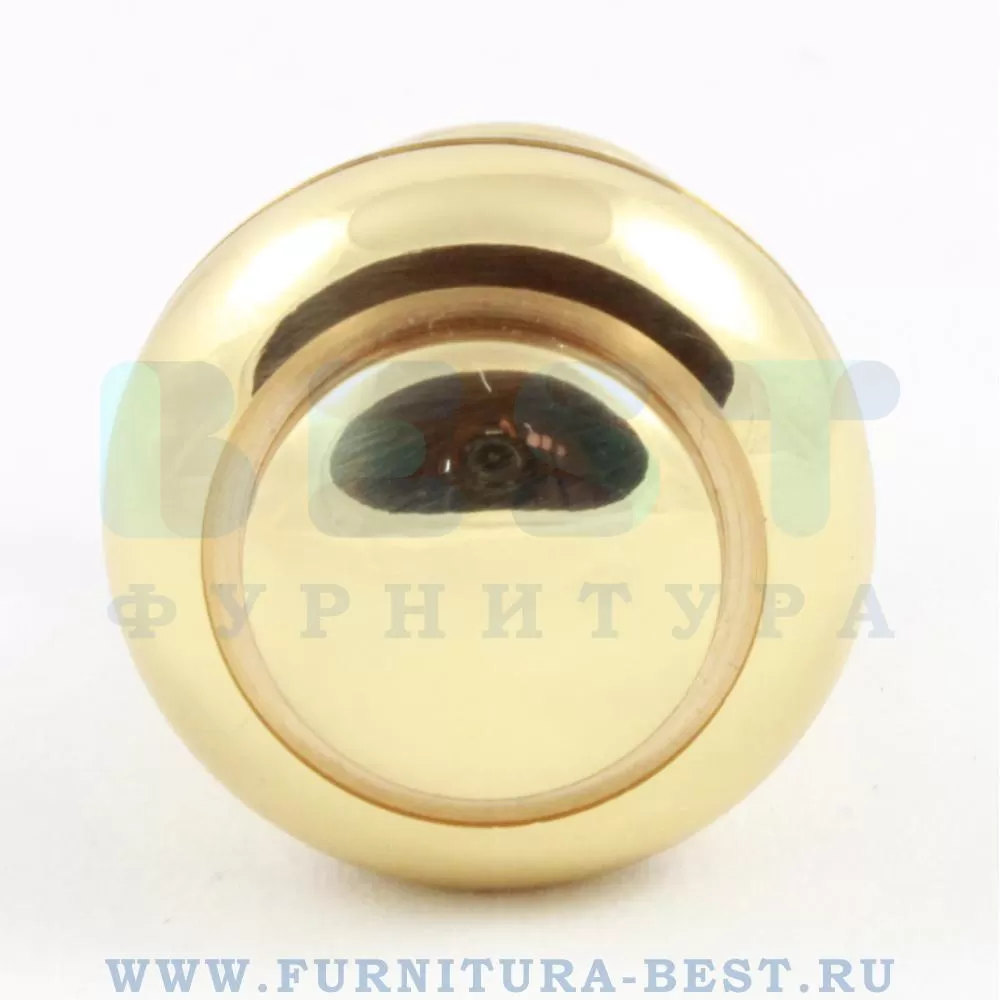 Ручка-кнопка Victorian, d=30*33 мм, материал латунь, цвет золото, арт. 806 PB 30 стоимость 1 650 руб.