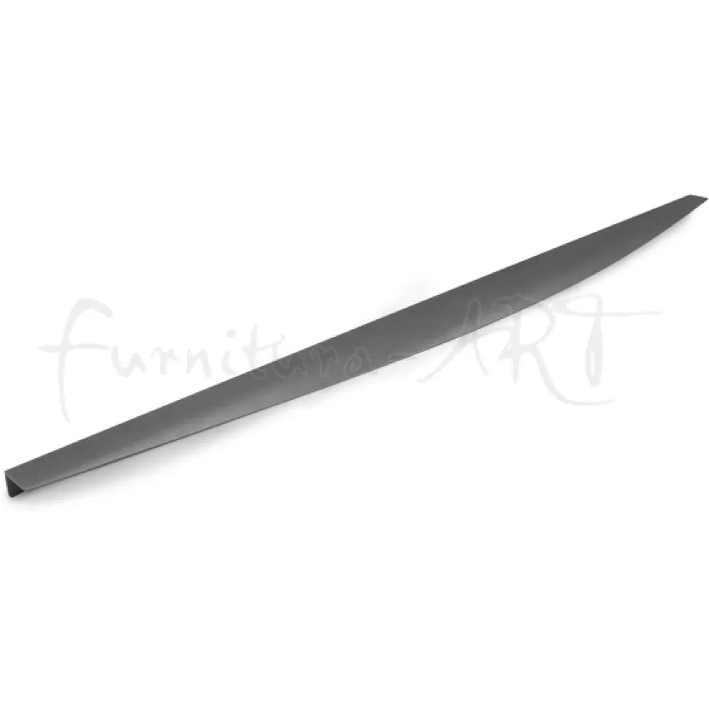 Ручка-накладная крепление саморезами 672 мм, материал алюминий, цвет графит, арт. PH.RU14.800.GR стоимость 1 020 руб.