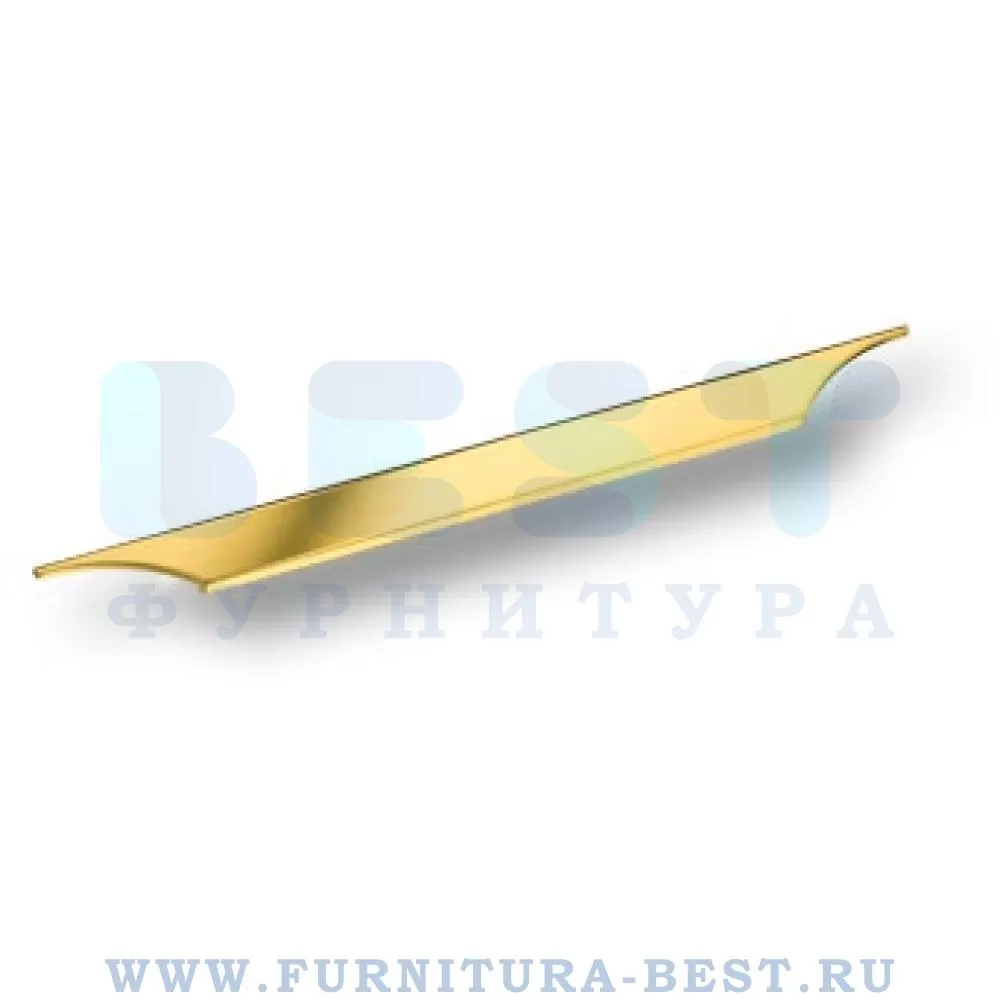 Ручка-скоба 128 мм, материал алюминий, цвет золото глянец, арт. 8254 0128 GL стоимость 1 215 руб.