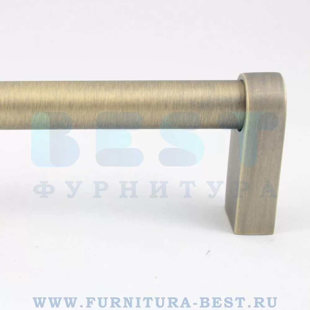 Ручка-скоба 128 мм, материал латунь, цвет бронза, арт. COSMO-01-910-14-128 стоимость 1 100 руб.