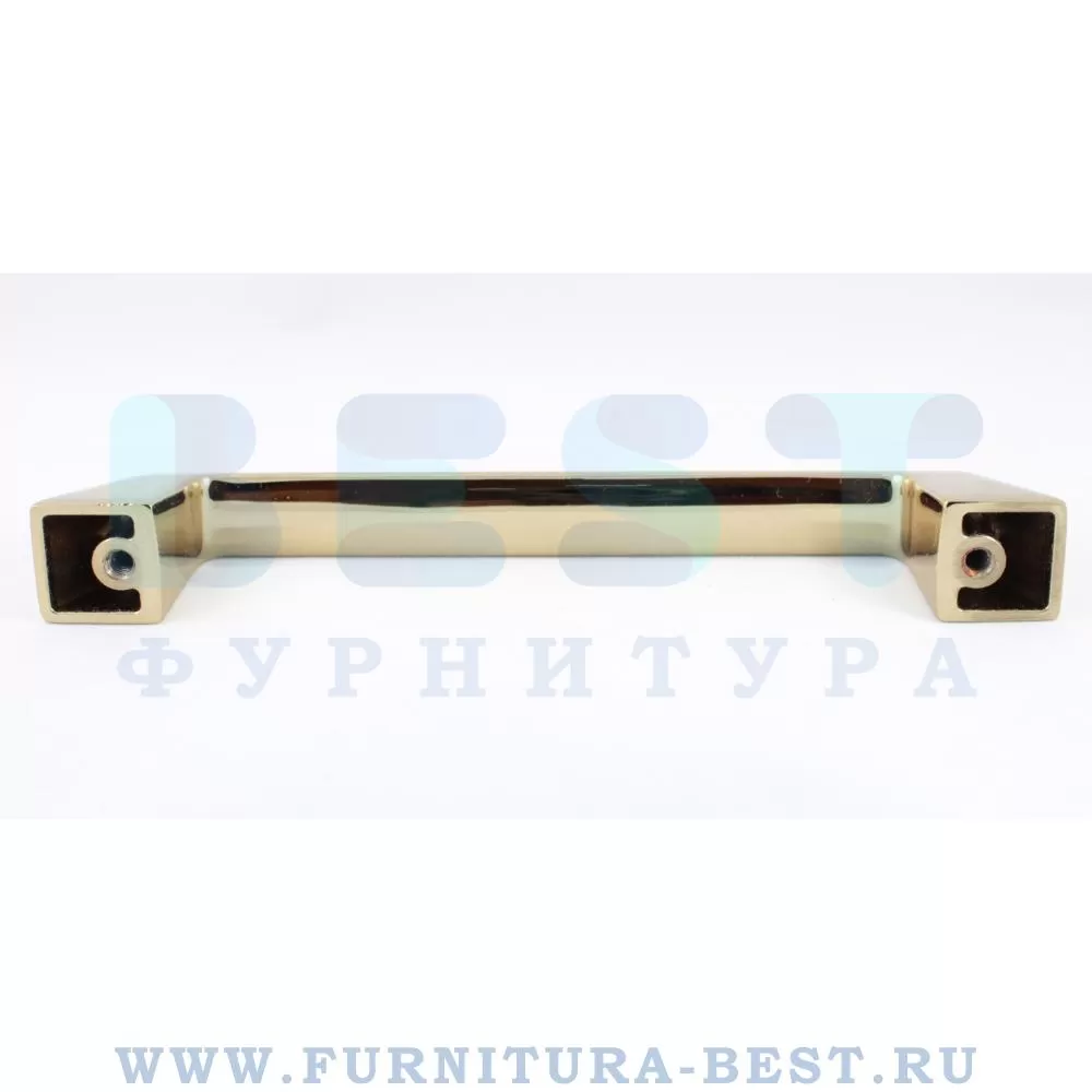 Ручка-скоба 128 мм, материал латунь, цвет красное золото, арт. DIVA-810-11-128 стоимость 970 руб.