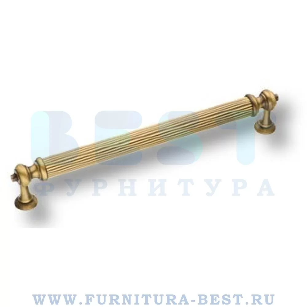 Ручка-скоба 128 мм, материал латунь, цвет старая бронза, арт. 2512-013-128 стоимость 2 530 руб.