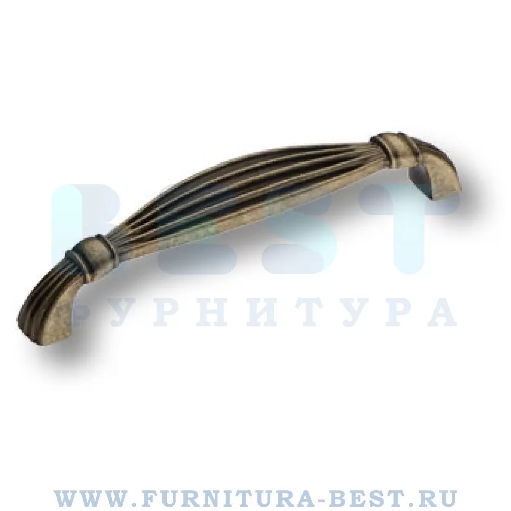 Ручка-скоба 128 мм, материал цамак, цвет античная бронза, арт. 4485 0128 AVM стоимость 800 руб.