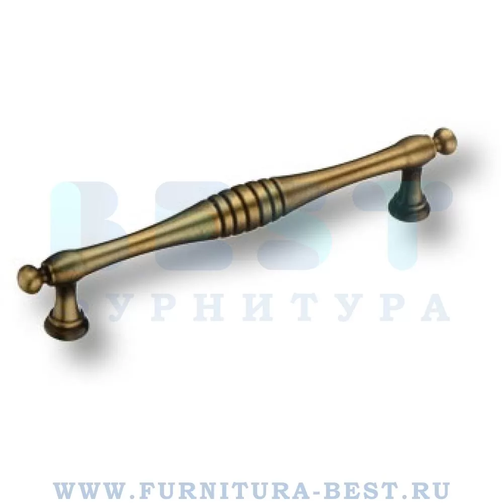 Ручка-скоба 128 мм, материал цамак, цвет античная бронза, арт. DELTA-41-128 стоимость 1 205 руб.