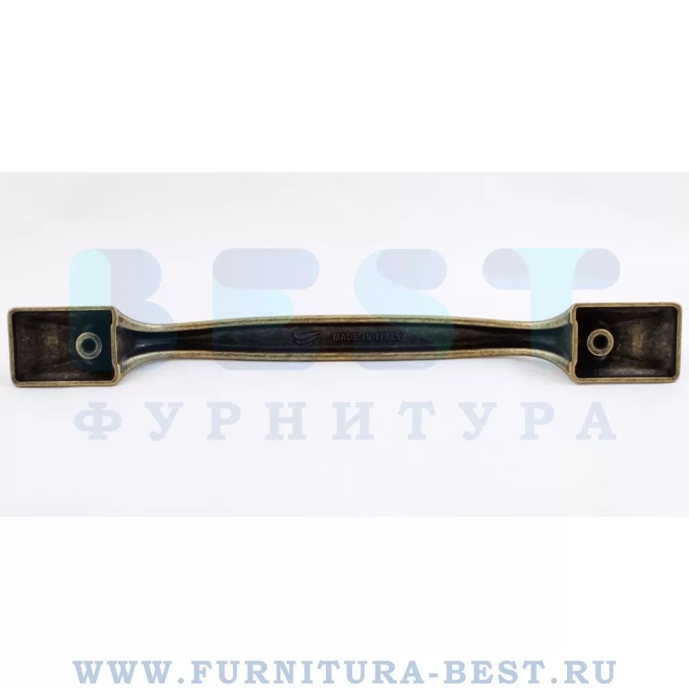 Ручка-скоба 128 мм, материал цамак, цвет бронза античная "флоренция", арт. 15090Z1280B.09 стоимость 810 руб.