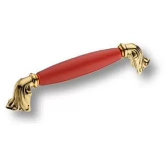 Ручка-скоба 1370-60-128-RED Мебельные ручки керамика
