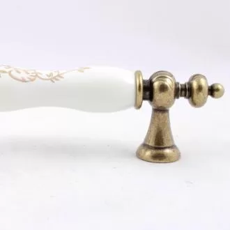 Ручка-скоба 1670-40-128-243 Мебельные ручки керамика