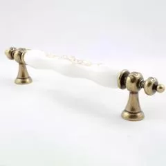 Ручка-скоба 1670-40-128-243 Мебельные ручки керамика