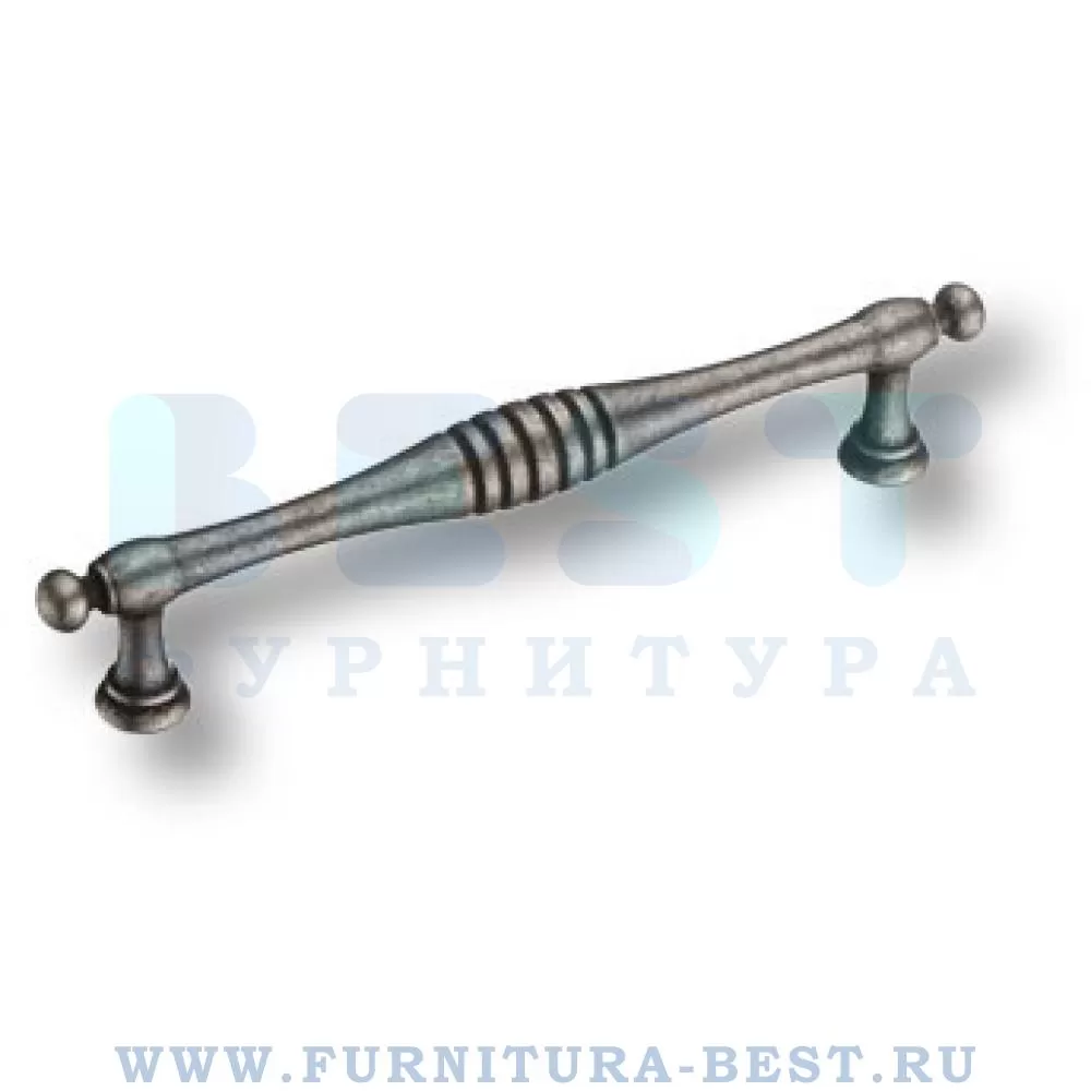 Ручка-скоба 128 мм, материал цамак, цвет старое серебро, арт. DELTA-80-128 стоимость 1 205 руб.